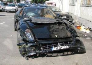 Novitec Ferrari 599 GTB din Timisoara - Wrecked Exotic