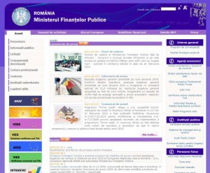 Flacara violet la Ministerul Finantelor