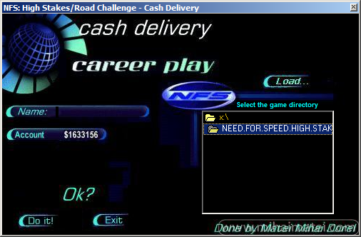 Need For Speed High Stakes - Cash Delivery - Money Trainer