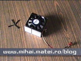 Demontare ventilator