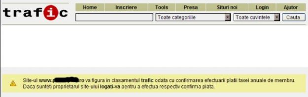 trafic.ro contra cost