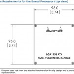 Boxed Cooler dimensions top view diagram